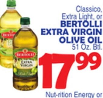 Bravo Supermarkets Bertolli extra virgin olive oil offer