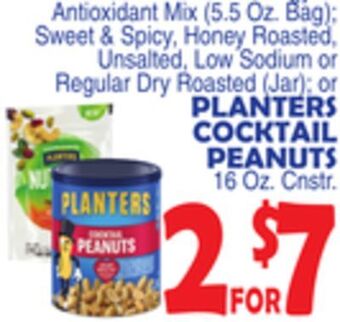 Bravo Supermarkets Planters cocktail peanuts offer