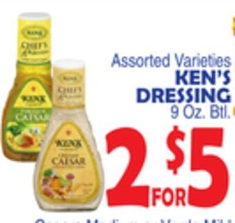Bravo Supermarkets Ken's dressing offer