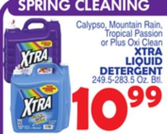 Bravo Supermarkets Xtra liquid detergent offer