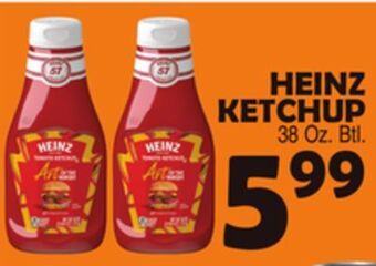 Bravo Supermarkets Heinz ketchup offer
