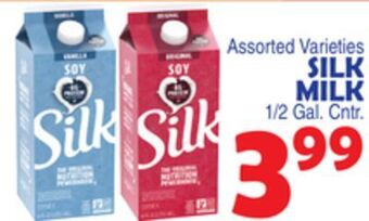 Bravo Supermarkets Silk milk offer