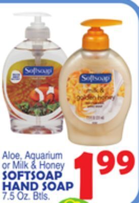 Bravo Supermarkets Softsoap hand soap offer