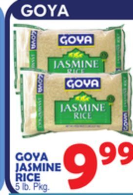 Bravo Supermarkets Goya jasmine rice offer
