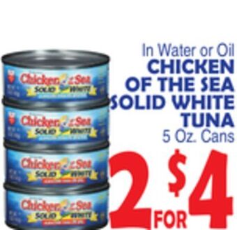 Bravo Supermarkets Chicken of the sea solid white tuna offer
