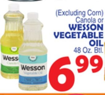 Bravo Supermarkets Wesson vegetable oil offer