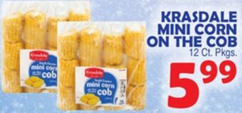 Bravo Supermarkets Krasdale mini corn on the cob offer
