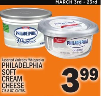 C Town Philadelphia soft cream cheese offer