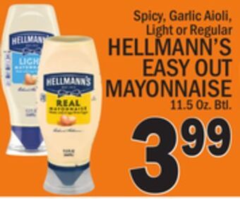 C Town Hellmann's easy out mayonnaise offer
