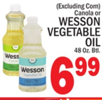 C Town Wesson vegetable oil offer
