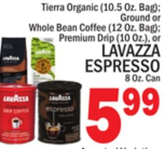 C Town Lavazza espresso 8 oz. can offer