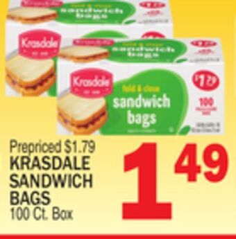 C Town Krasdale sandwich bags offer
