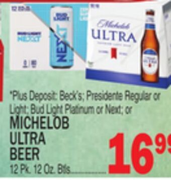 C Town Michelob ultra beer offer