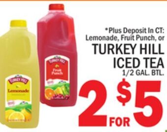 C Town Turkey hill iced tea offer