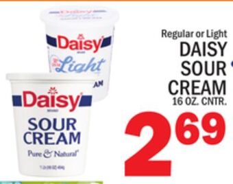 C Town Daisy sour cream offer