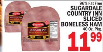 C Town Sugardale country inn sliced boneless ham offer