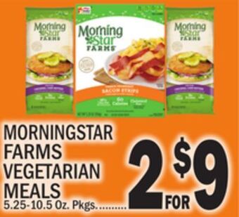C Town Morningstar farms vegetarian meals offer