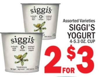 C Town Siggi's yogurt offer