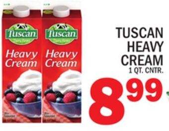 C Town Tuscan heavy cream offer
