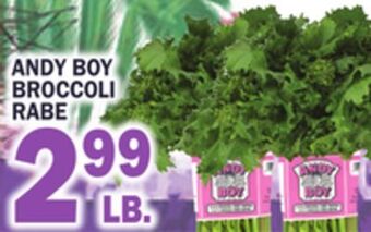 C Town Andy boy broccoli rabe offer