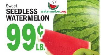 C Town Seedless watermelon offer