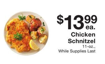 Fairway Store Market Chicken schnitzel offer
