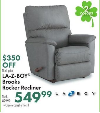 Boscov's La-z-boy® brooks rocker recliner offer