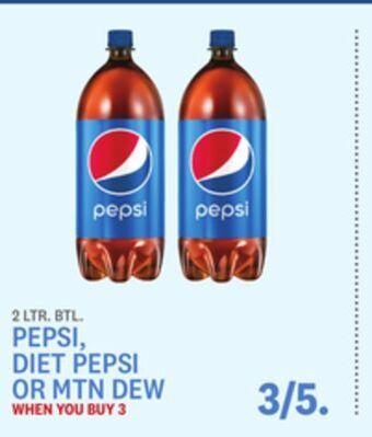 Kings Food Markets Pepsi, diet pepsi or mtn dew offer