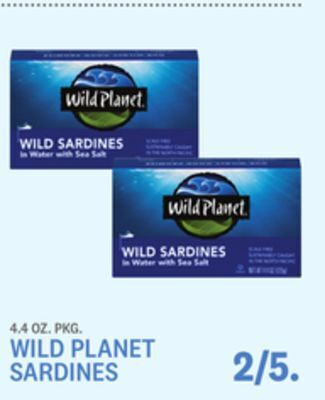 Kings Food Markets Wild planet sardines offer