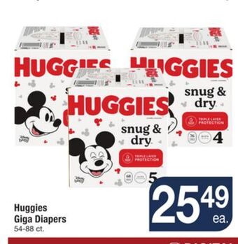 ACME Huggies giga diapers offer