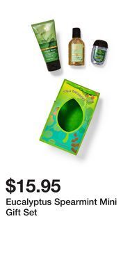 Bath & Body Works Eucalyptus spearmint mini gift set offer
