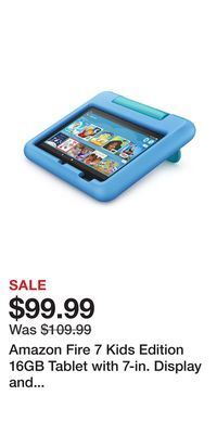 Kohl's Amazon fire 7 kids edition 16gb tablet with 7-in. display and kid-proof case - 2022 release offer