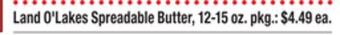 ACME Land o'lakes spreadable butter offer