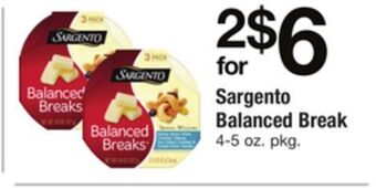 ACME Sargento balanced break offer