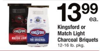 ACME Kingsford or match light charcoal briquets offer