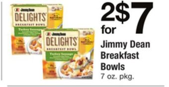 ACME Jimmy dean breakfast bowls offer