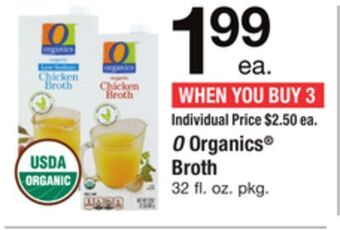 ACME O organics® broth offer