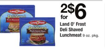 ACME Land o'frost deli shaved lunchmeat offer