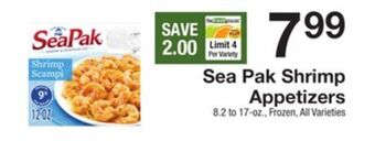 The Fresh Grocer Shrimp appetizers offer