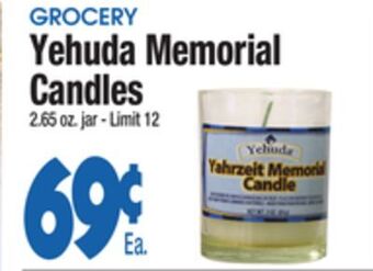 Yehuda memorial candles