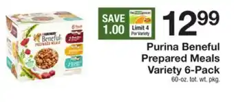 The Fresh Grocer Beneful prepared meals variety 6-pack offer