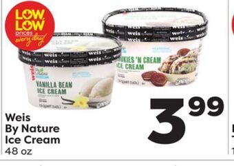 Weis Markets Weis by nature ice cream offer