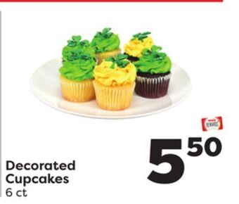 Weis Markets Decorated cupcakes offer