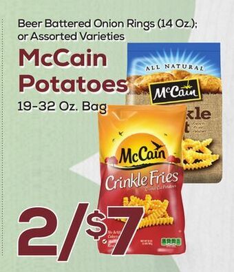DeCicco & Sons Mccain potatoes offer