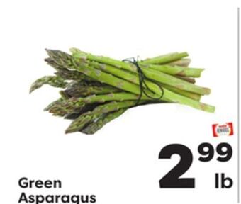 Weis Markets Green asparagus offer