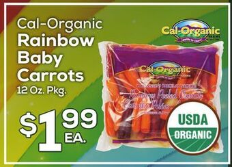 DeCicco & Sons Cal-organic rainbow baby carrots offer