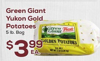 DeCicco & Sons Green giant yukon gold potatoes offer