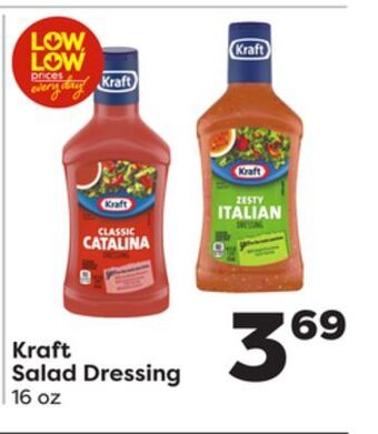 Weis Markets Kraft salad dressing offer