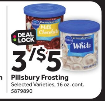 Stop&Shop Pillsbury frosting offer