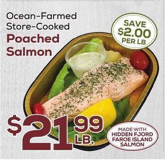 DeCicco & Sons Poached salmon offer